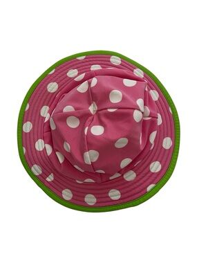Hanna Andersson Strawberry Polka Dot Sun Hat Kids Toddler Size Medium